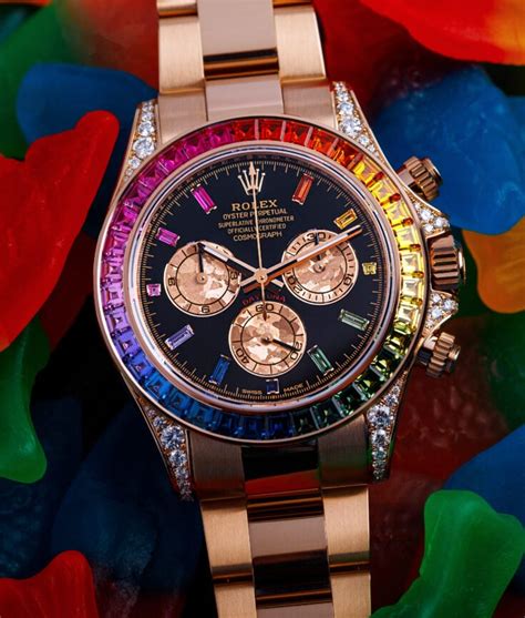 rolex rainbow precio|rolex rainbow.